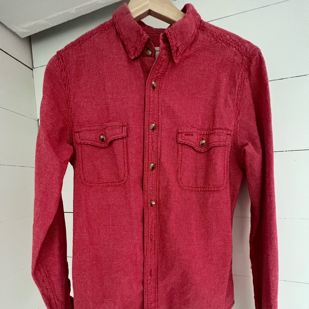 Casual xs button up long sleeve shirt